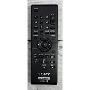 Genuine Sony RMT-D195 DVD Portable Player Remote Control -‎ Tested